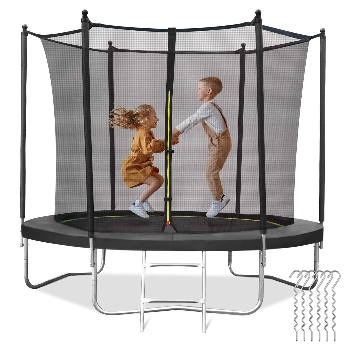 8ft Trampoline with 360 Safety Enclosure C812