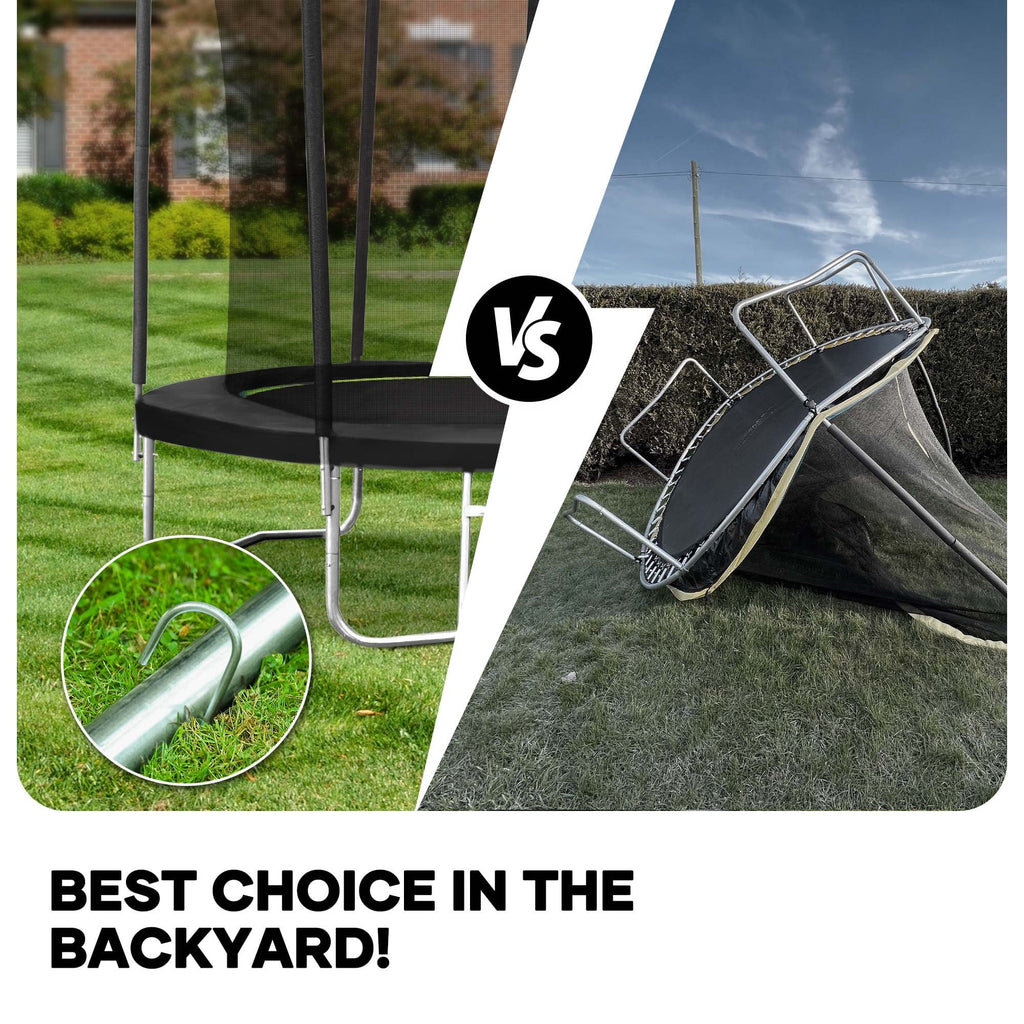 8ft Trampoline with 360 Safety Enclosure C812