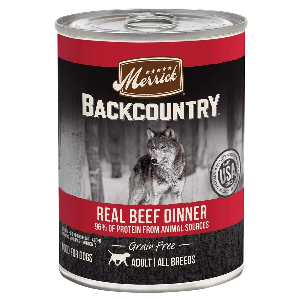 96% Real Beef Grain Free Canned Dog Food L51072