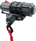3500 lb Black Ops Winch with Heavy Duty Winch Mounting Plate Complete Kit T795
