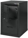 22" Vertical 1-Drawer Metal File Cabinet and Safe Q26733
