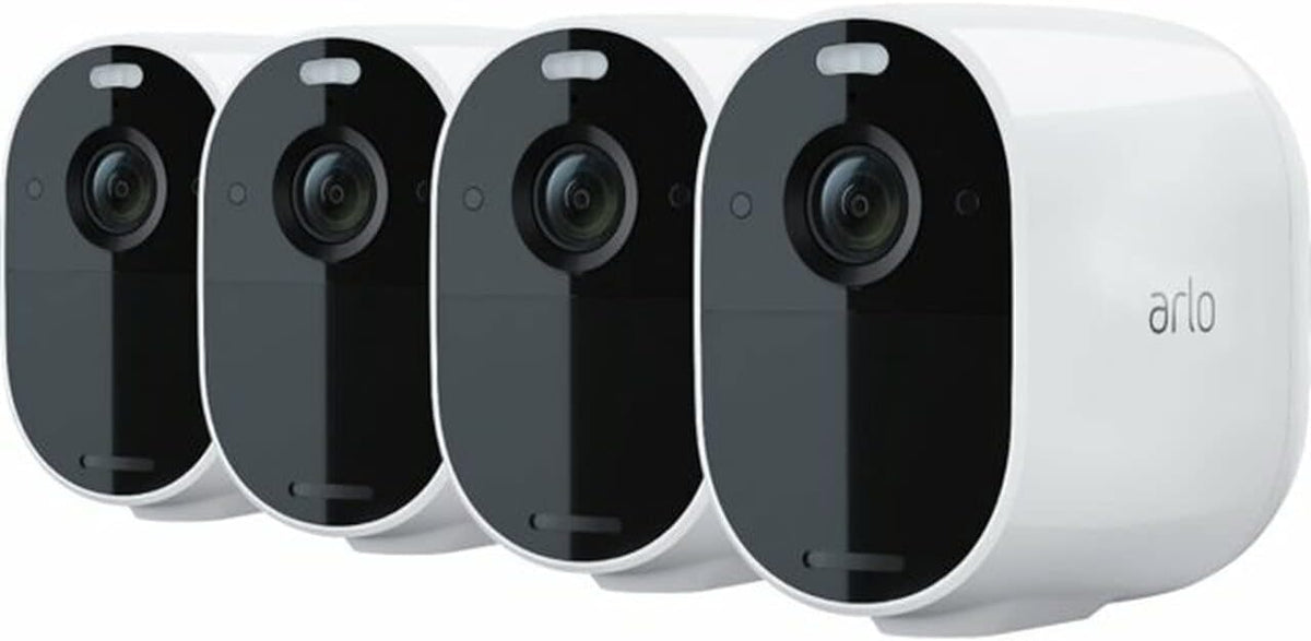White Wireless Spotlight Camera 4 Pack 1080p S21674