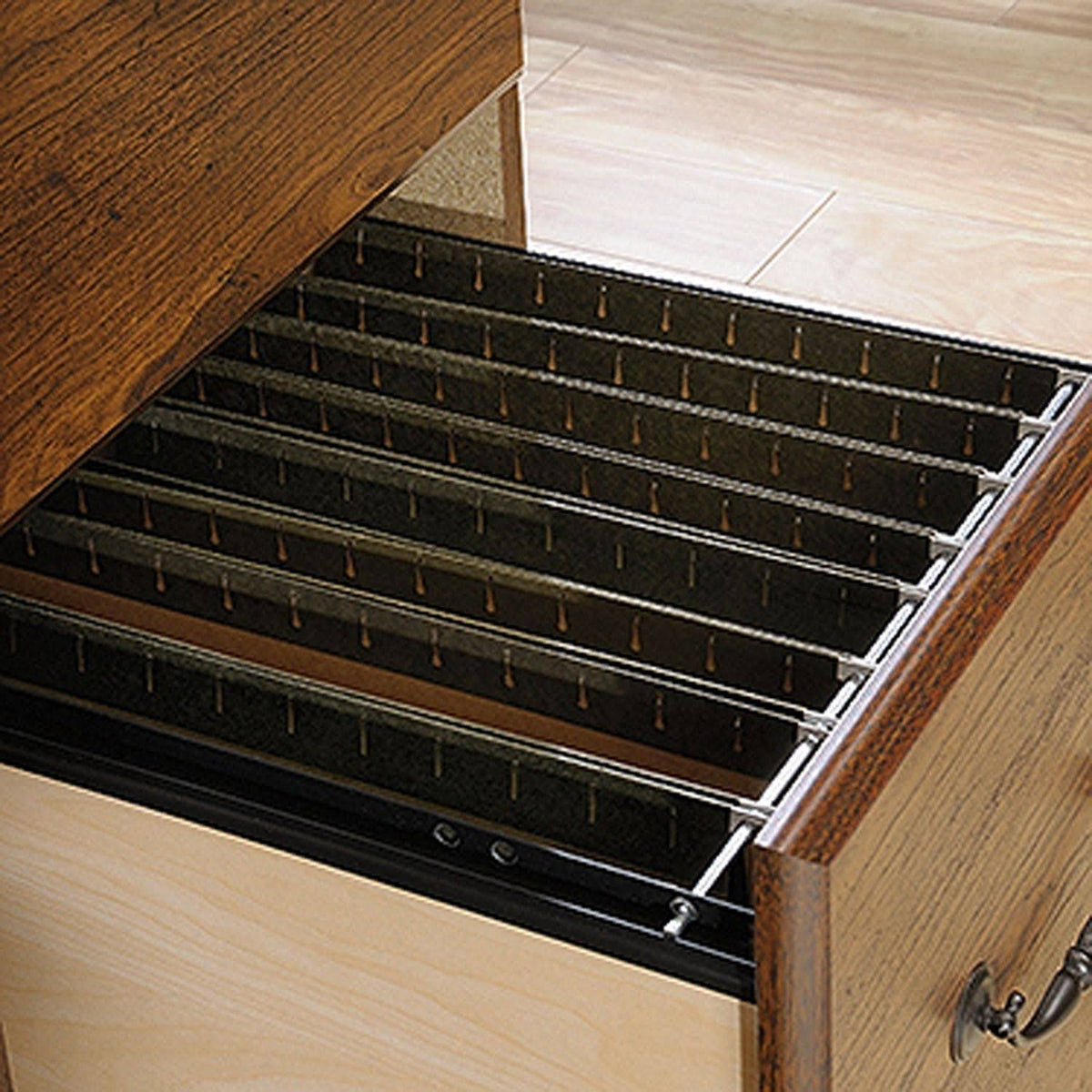Milled Cherry Computer Desk with Hutch Q51076