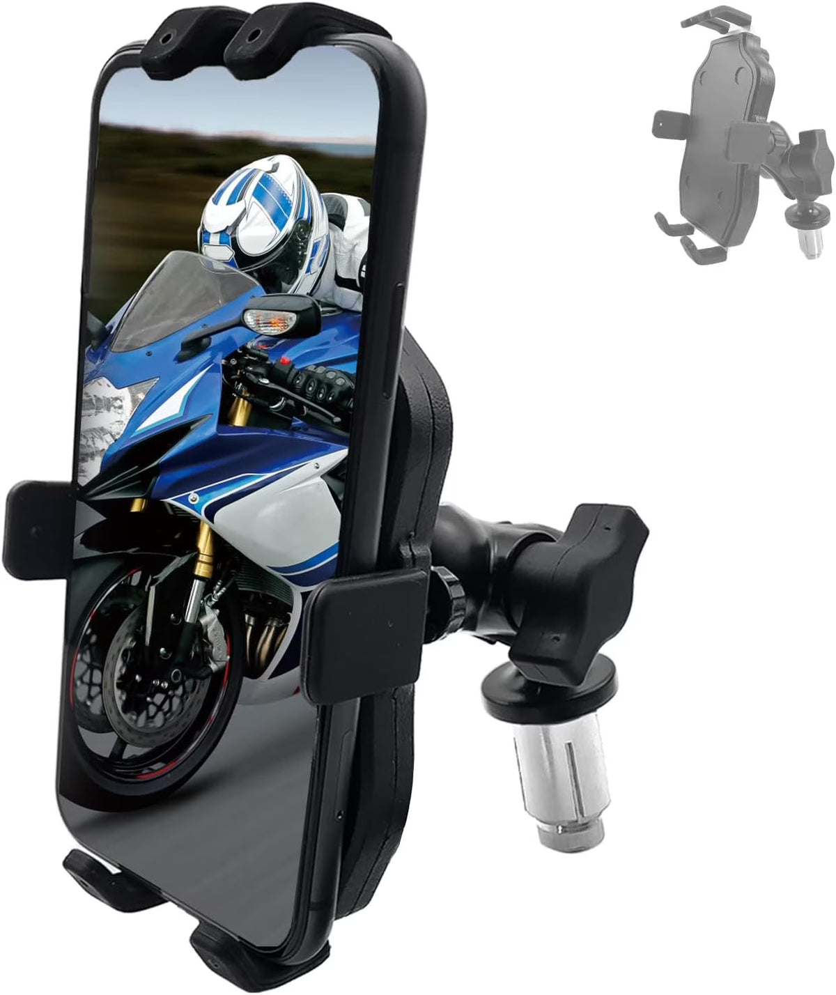Motorcycle Phone Mount Fork Stem Holder G295924