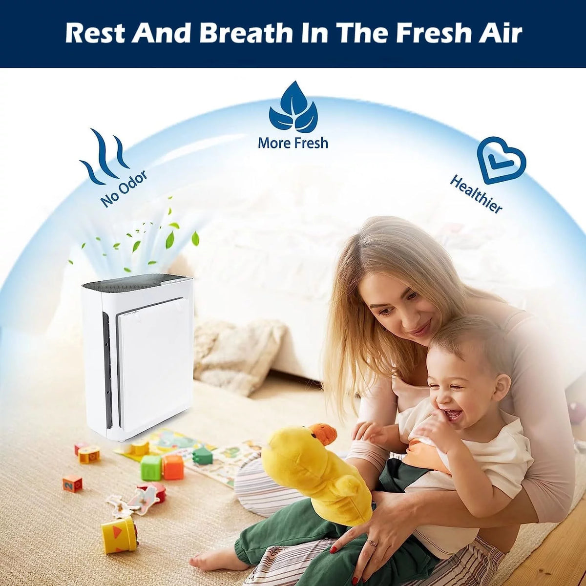 True HEPA H13 Filter + Carbon Pre Filter Replacement Set A1101