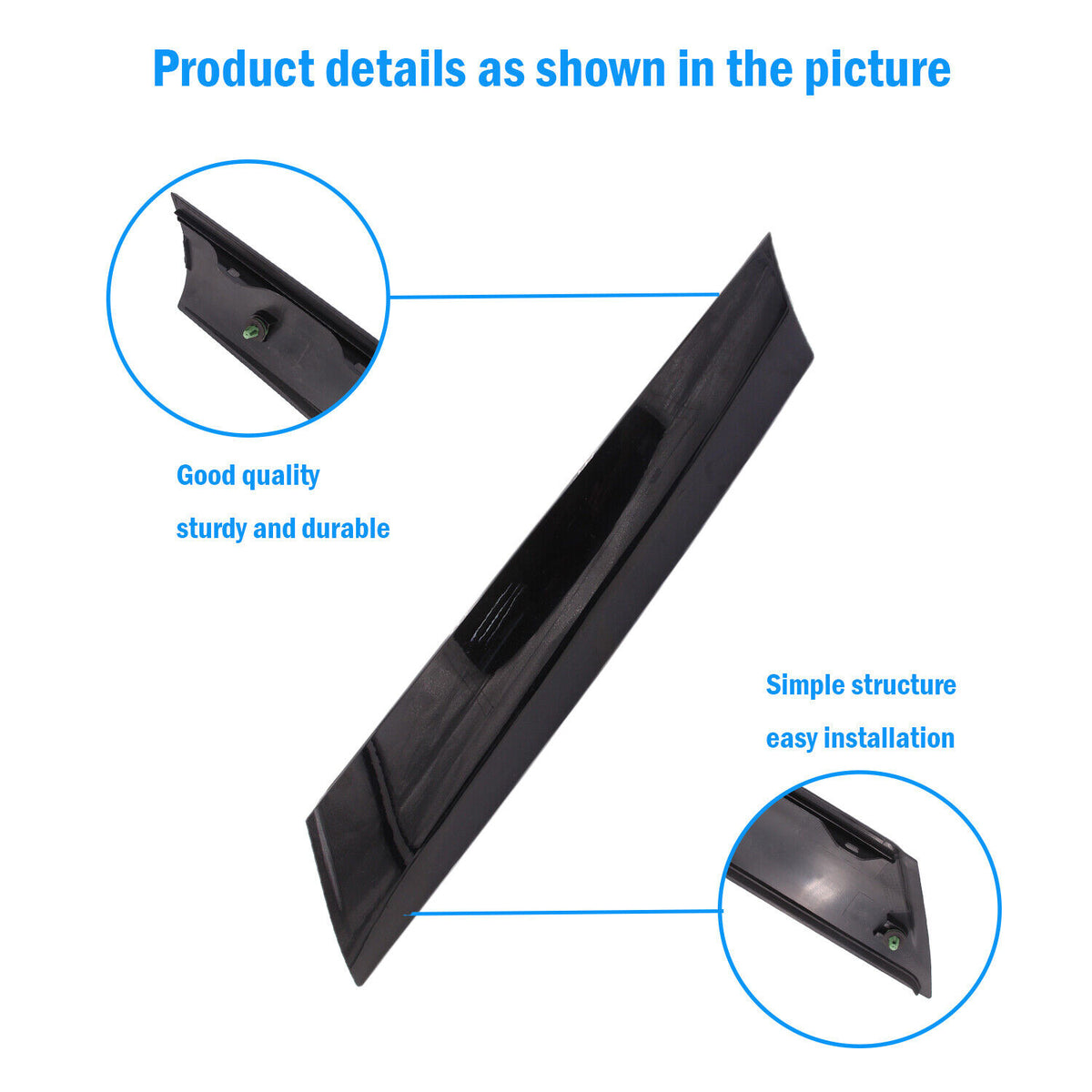 Windshield A Pillar Trim for Mini Cooper Convertible 2009-2015/Clubman 2008-2014/Hatchback 2007-2013 G2860