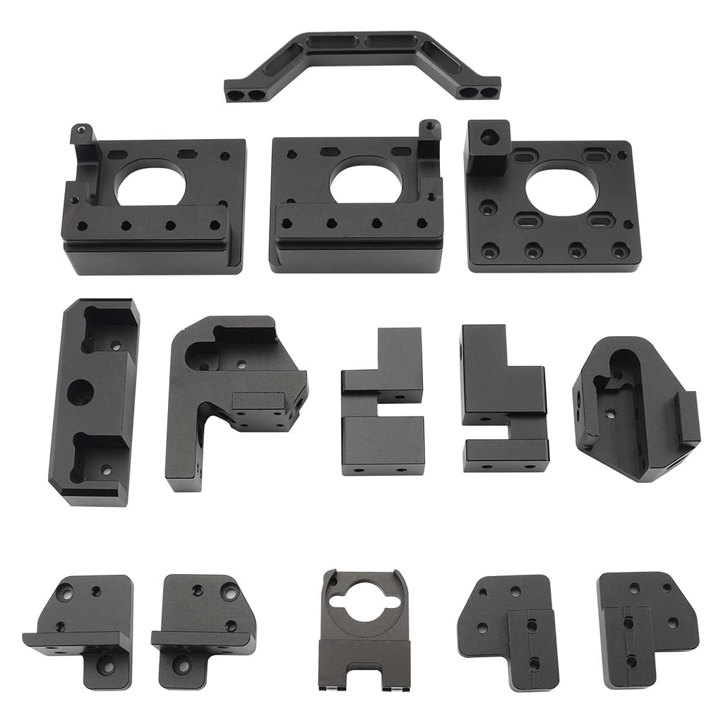 3D Printer Aluminum Alloy Frame CNC Kit Black Red I4713