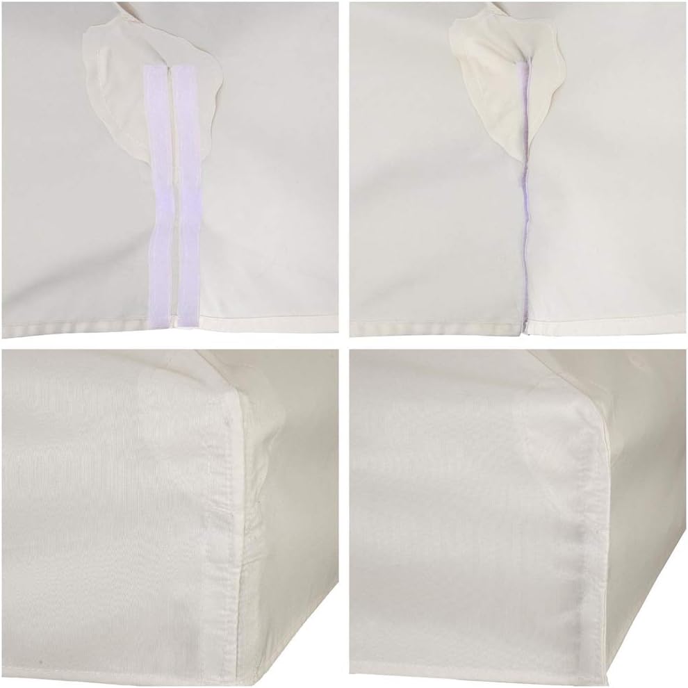 White 10'x10' Gazebo Top Replacement Mesh Net P68267