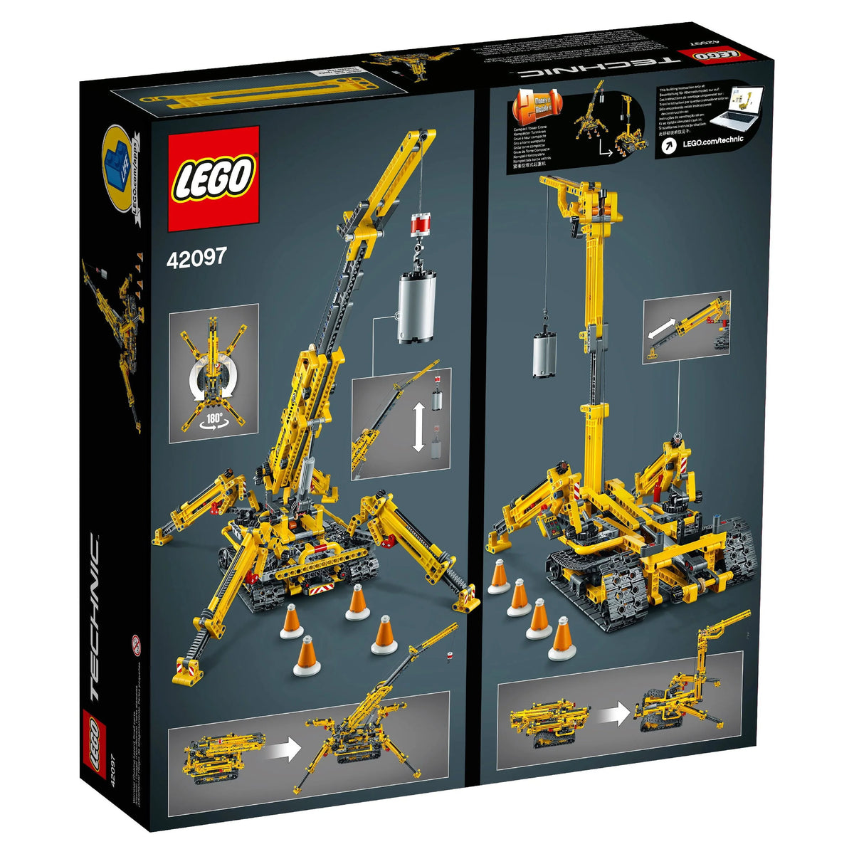 920 Pieces Construction Model Crane Set P8163
