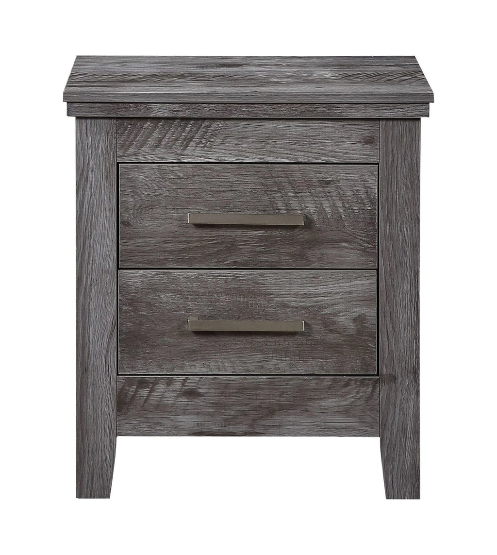 Gray Oak Nightstand W34598