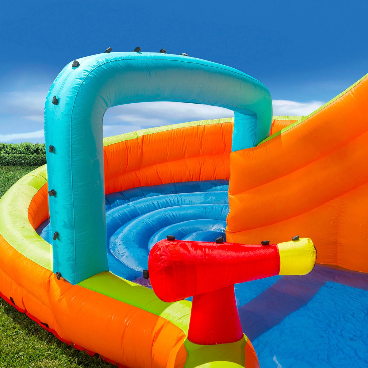 Inflatable Outdoor Water Park Slide & Pool L7776