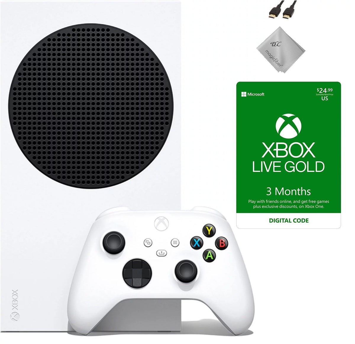 Xbox Series S Gaming Console 512GB White Digital Version J894