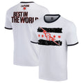 Men's White/Black Ringer T-Shirt F64369