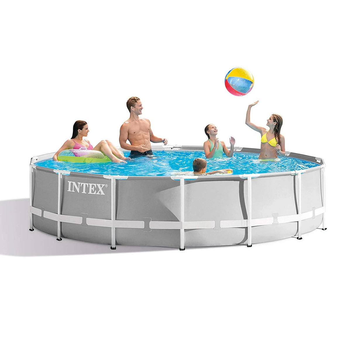 14 Foot x 42 Inch Above Ground Swimming Pool Set with Filter F711