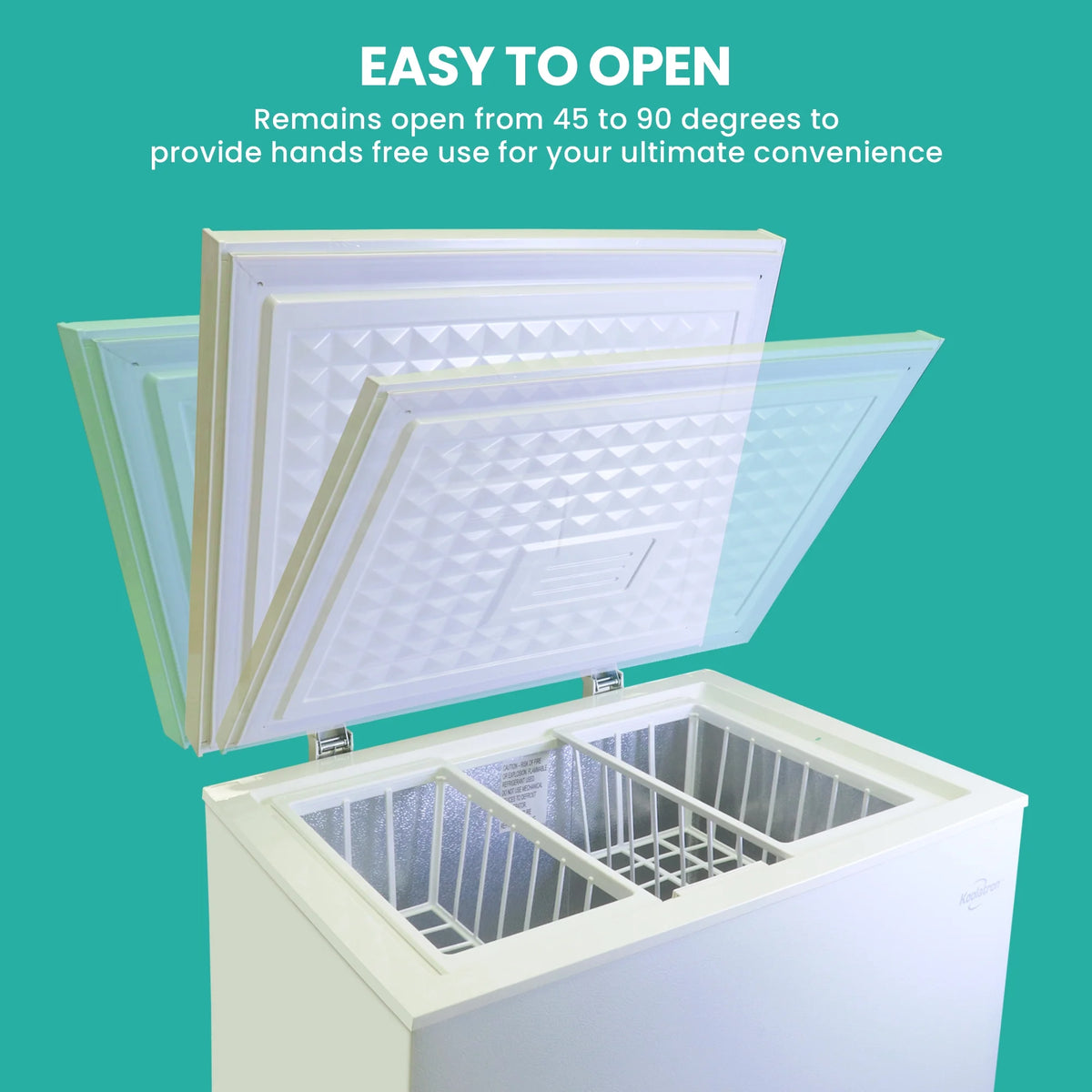 White 5.0 cu ft Chest Freezer L177995