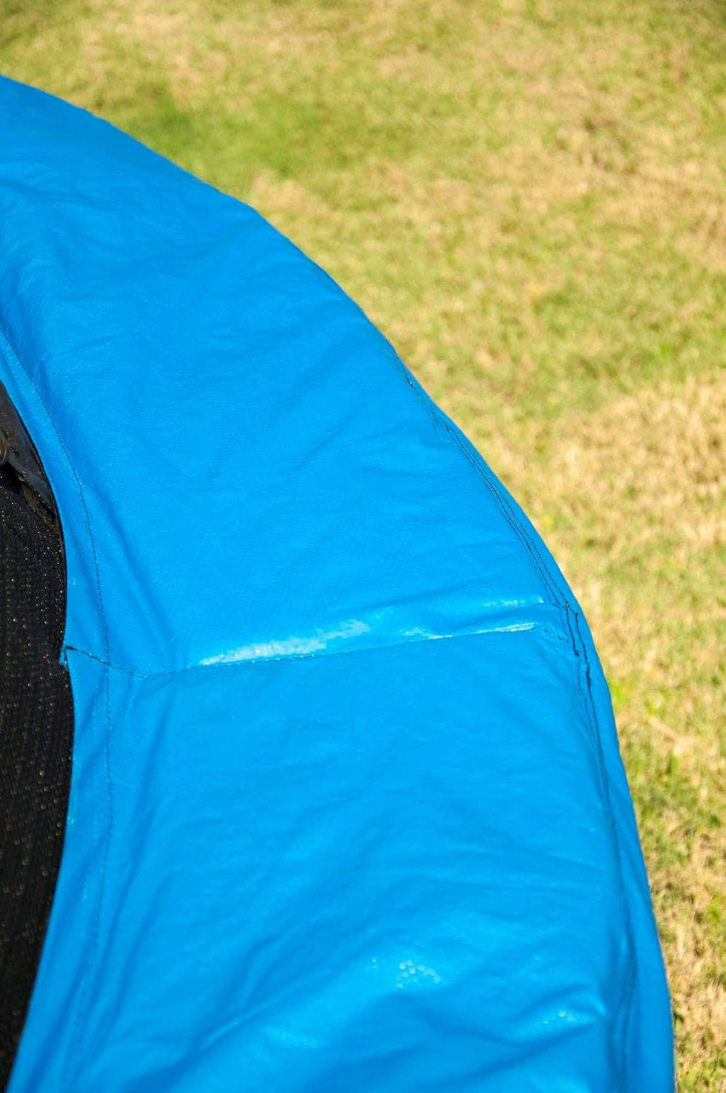 Blue 10 Foot Outdoor Trampoline with Safety Net Enclosure X38922