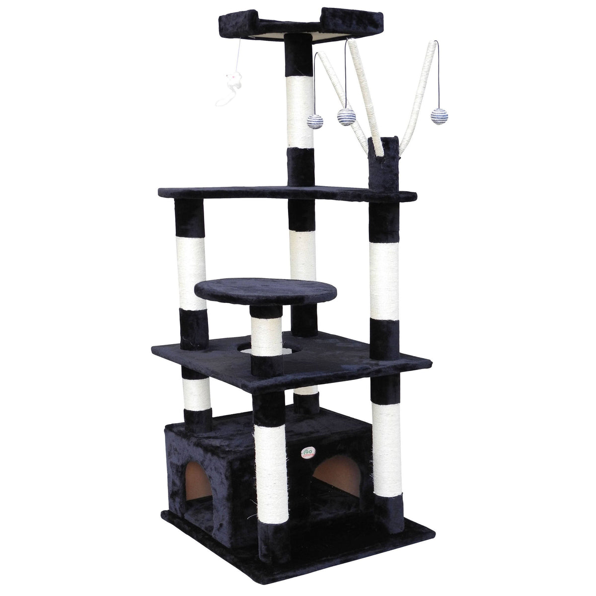 Black Cat Tree D56306