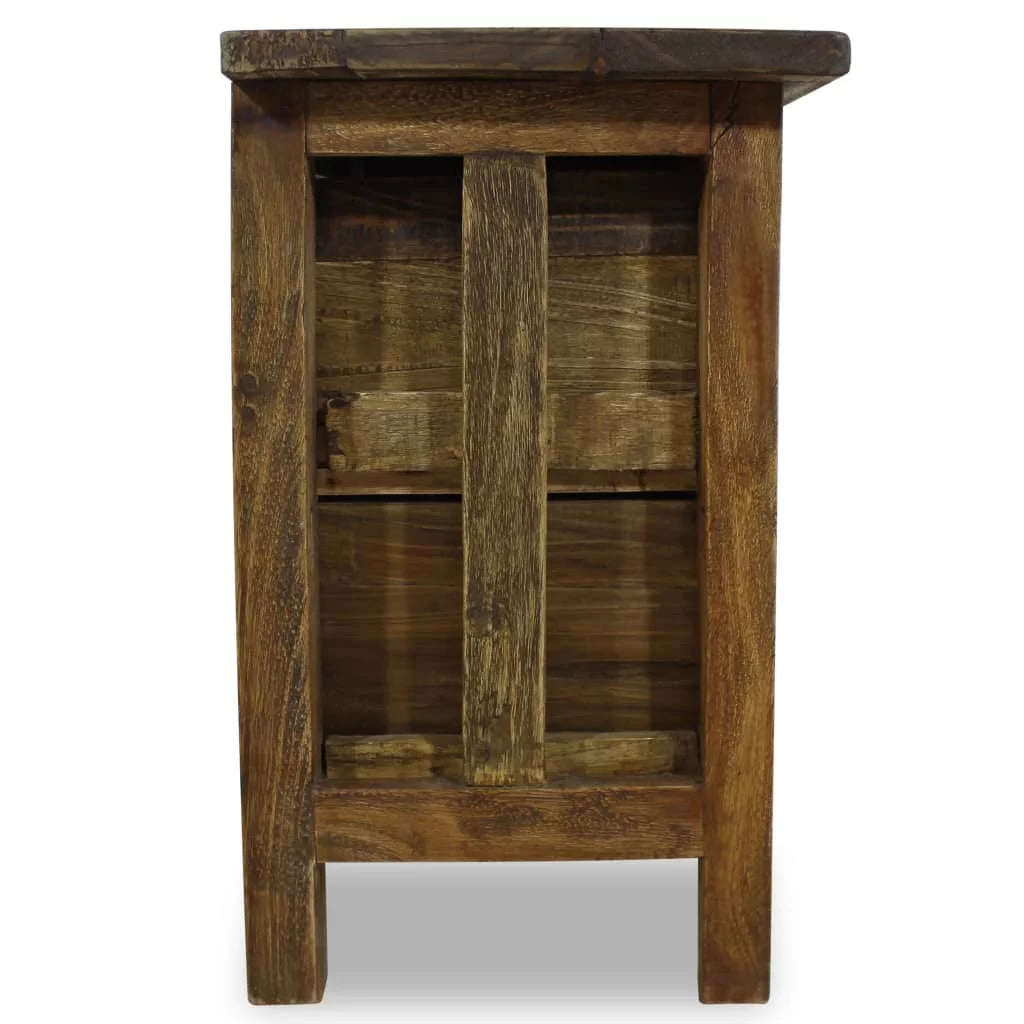 Solid Reclaimed Wood Nightstand X551978