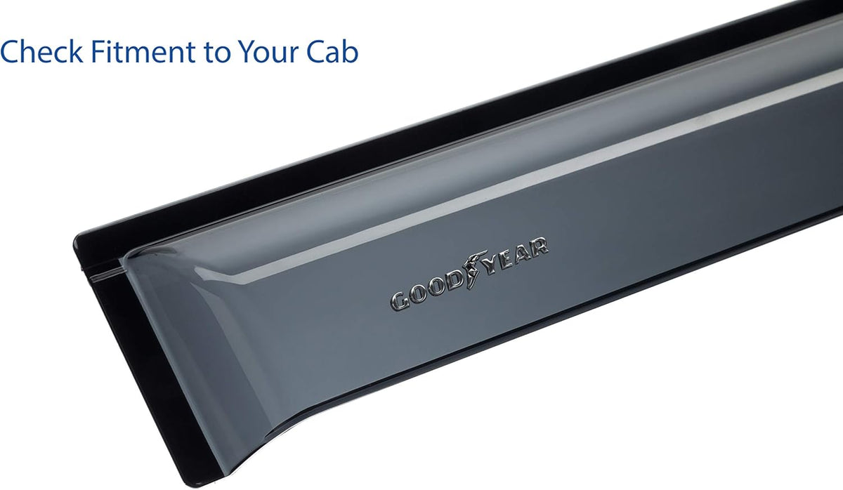 Shatterproof Tape-on Window Deflectors 4 pcs R68358