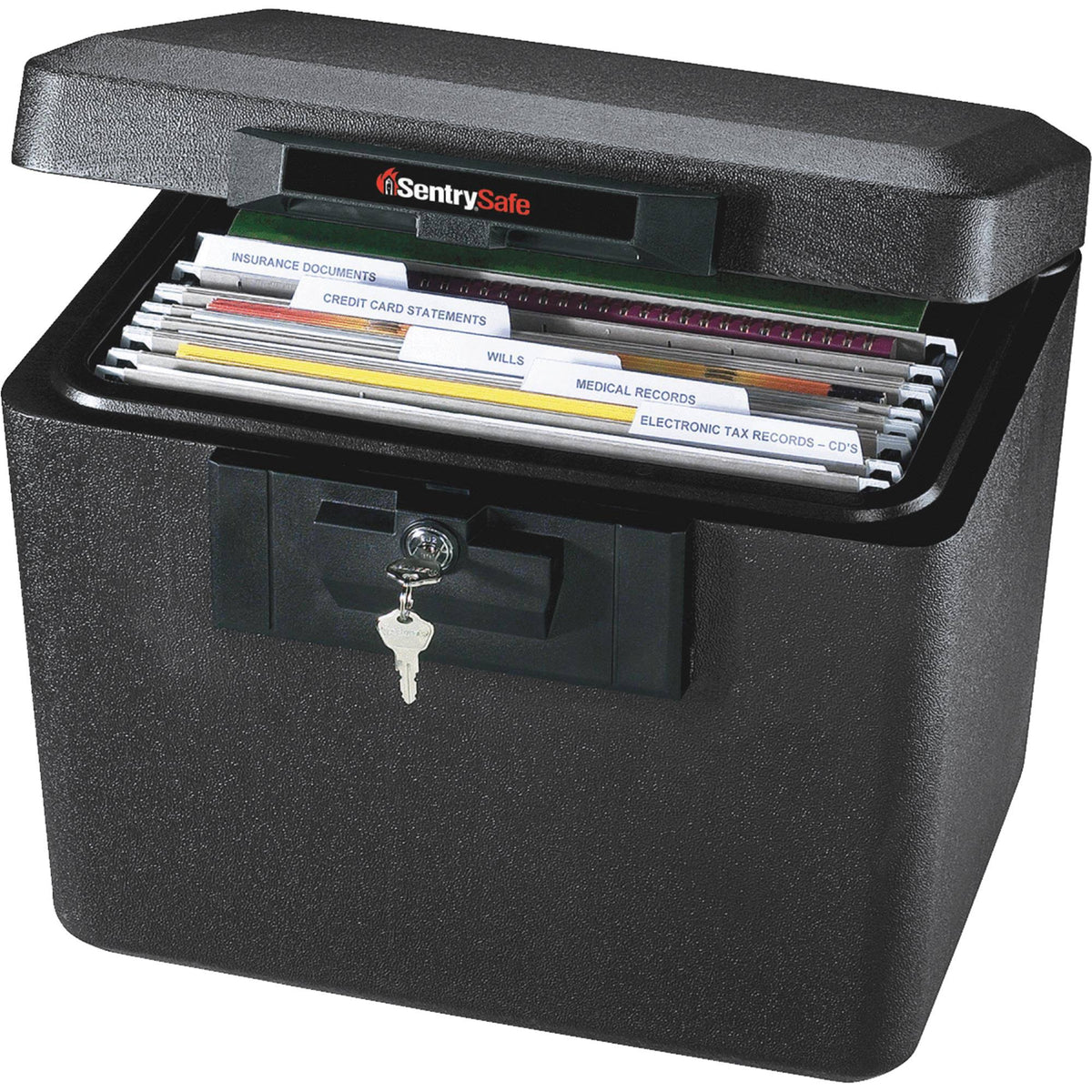 Black Fire Protection Document & File Safe F431882