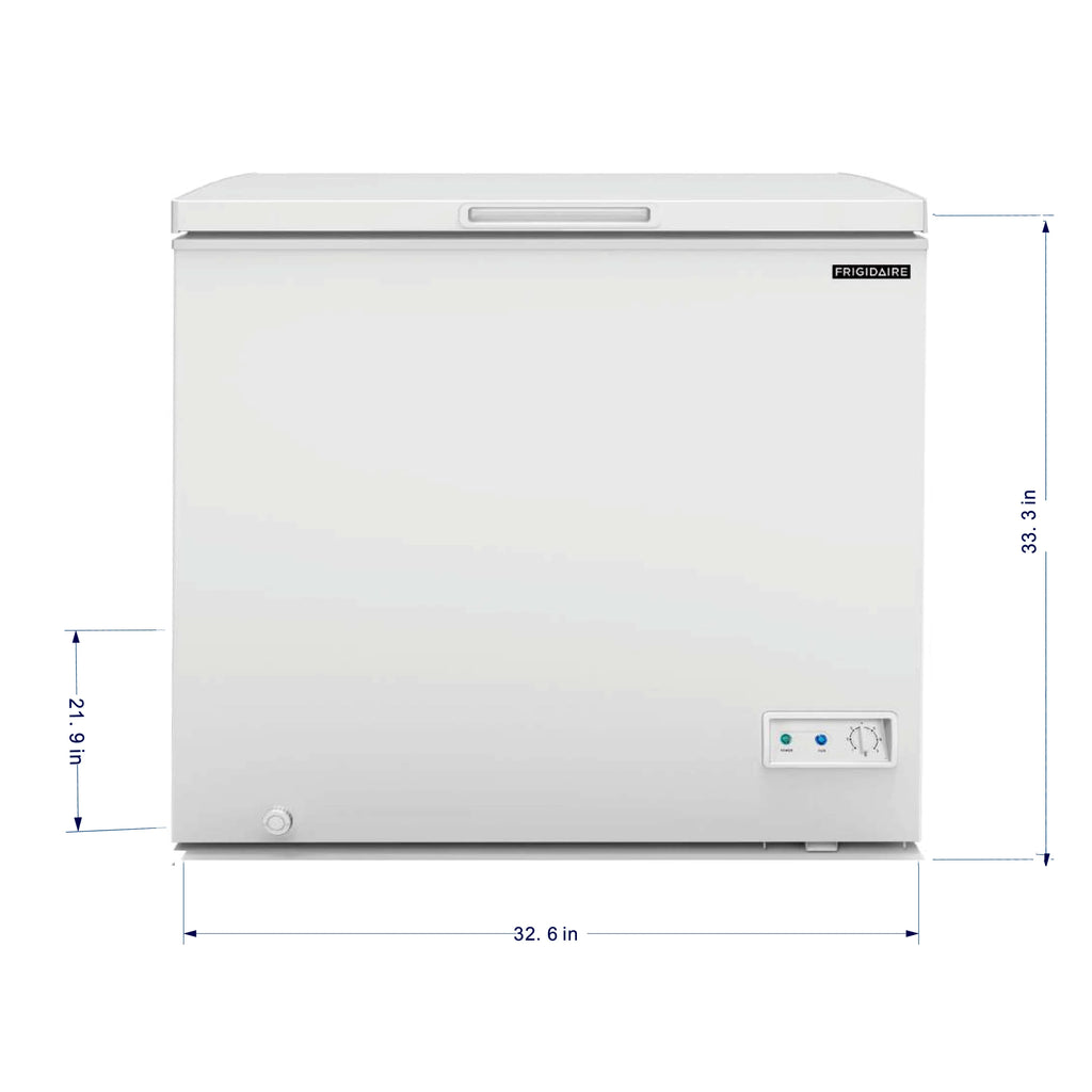 7.0 Cu. ft. White Chest Freezer V108