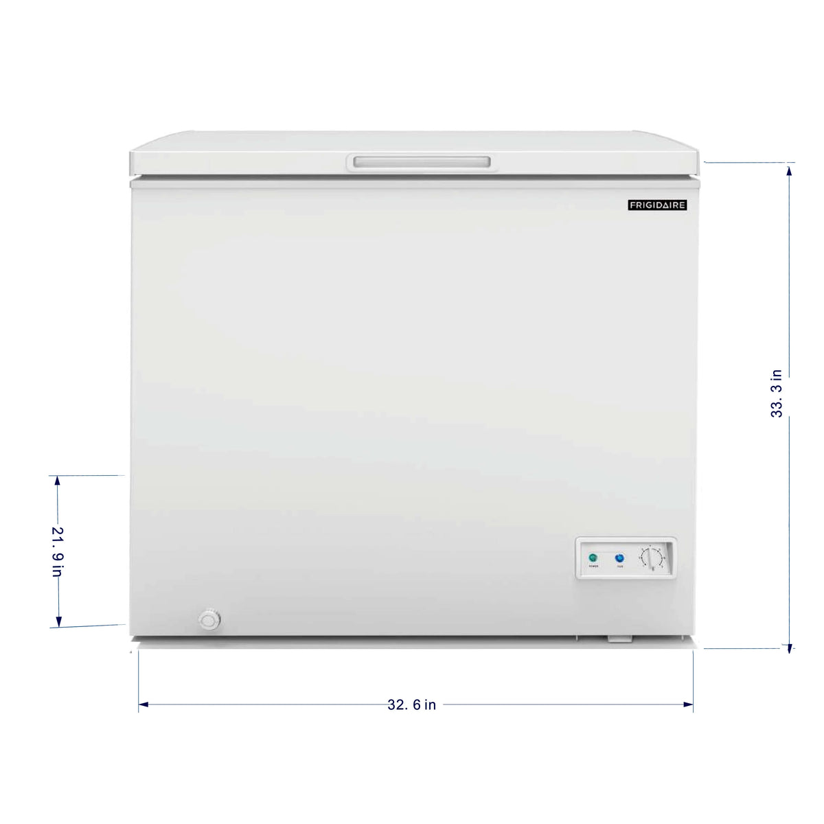 7.0 Cu. ft. White Chest Freezer V108