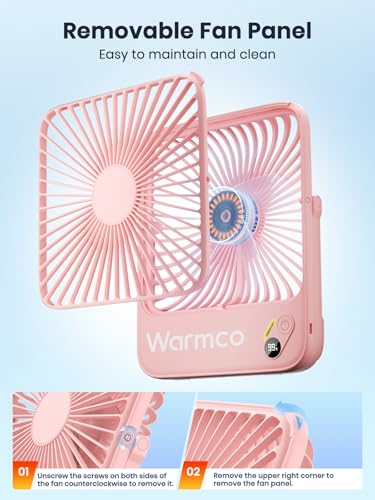 10000mAh Portable Travel Fan 7-inch Mini Desk Fan V8172