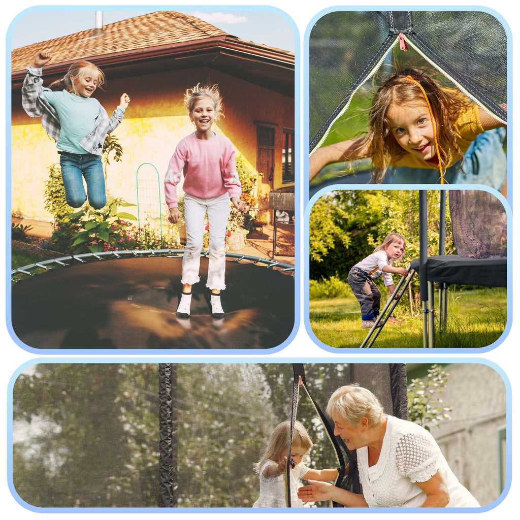 8ft Trampoline with 360 Safety Enclosure C812