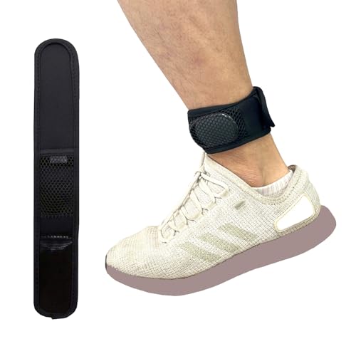 Soft Adjustable Wear Ankle Strap Band with Mesh Pouch B374