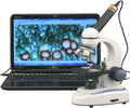 Compound Monocular Microscope, 40x-1000x Magnification, LED Illumination S16911