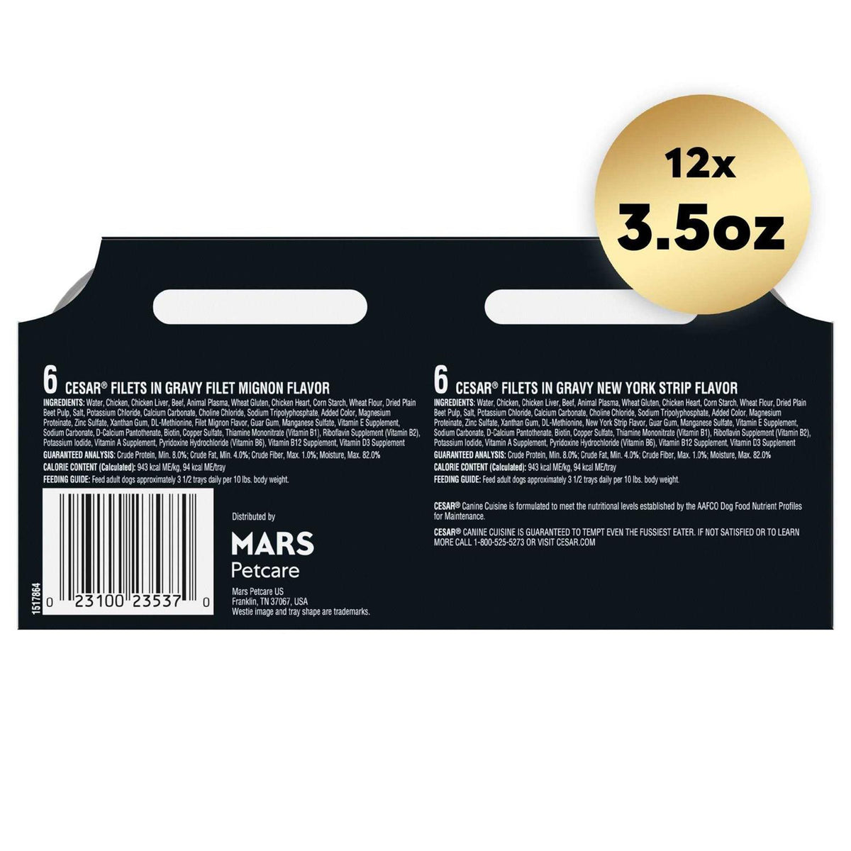 Filets in Gravy Wet Dog Food Variety Pack Y134499