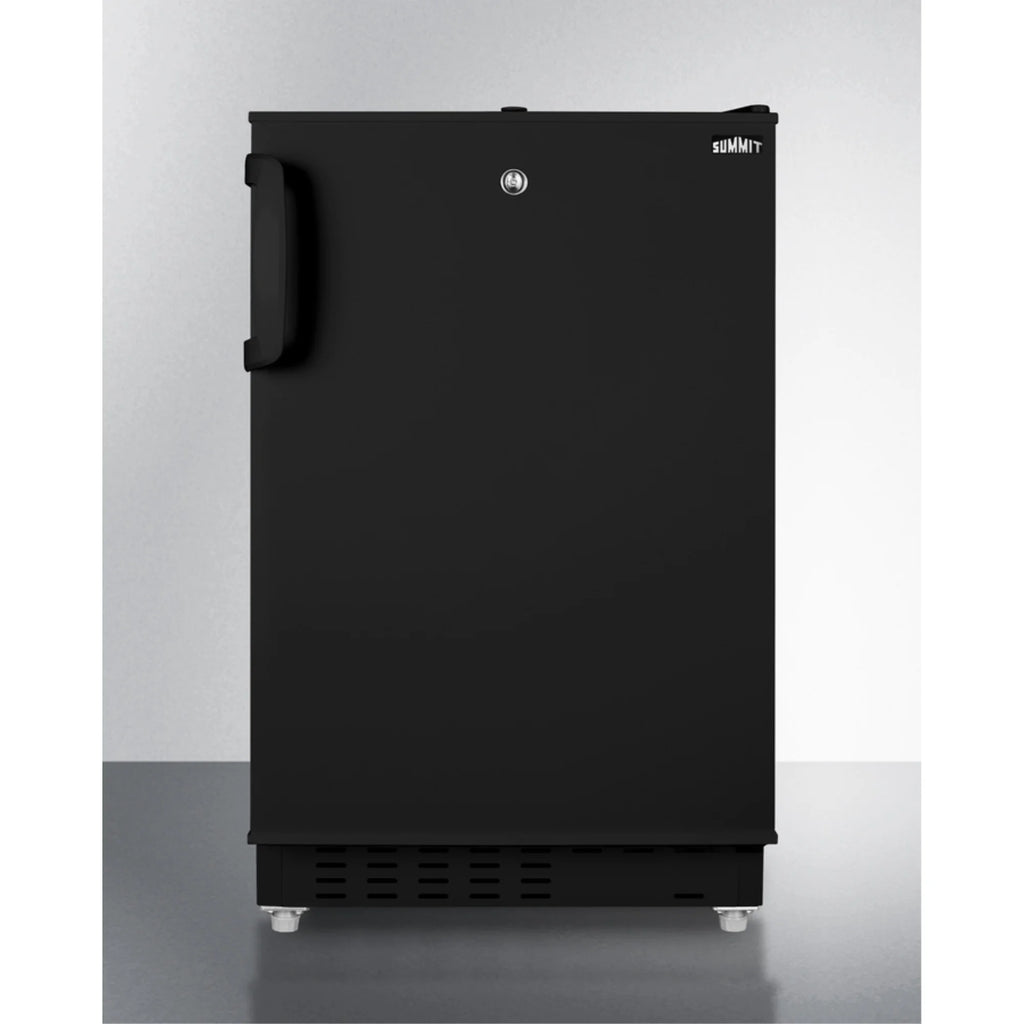 20" Wide Built-In or Freestanding Refrigerator-Freezer with Lock Y415