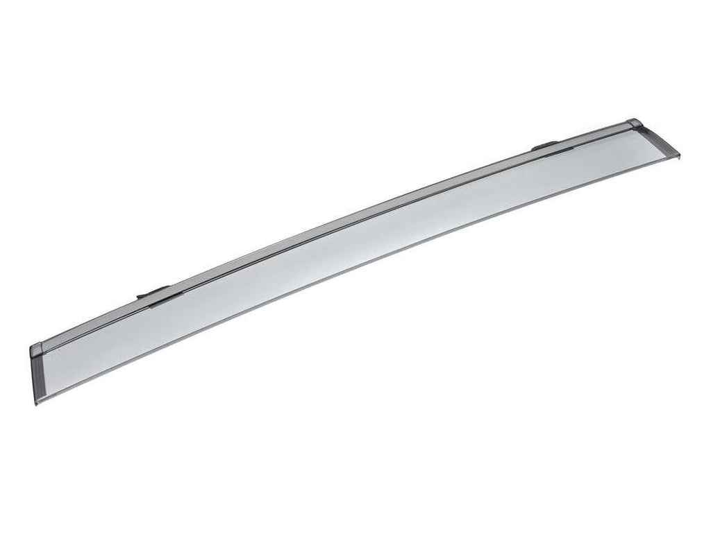 Side Window Visors Wind Deflectors Rain Guard with Black Trim U8507