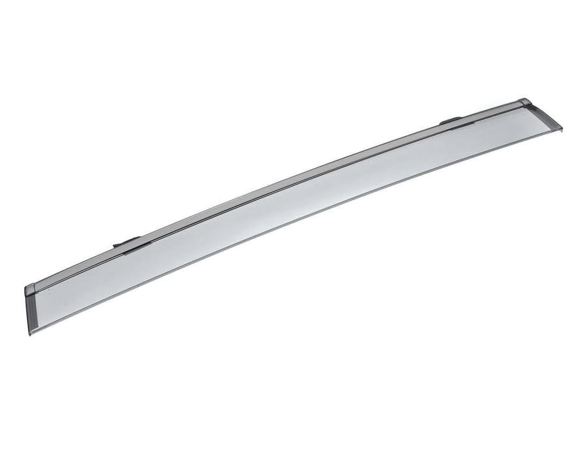 Side Window Visors Wind Deflectors Rain Guard with Black Trim U8507