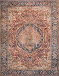 Red Navy 2.5' x 7'6 Rug I87690