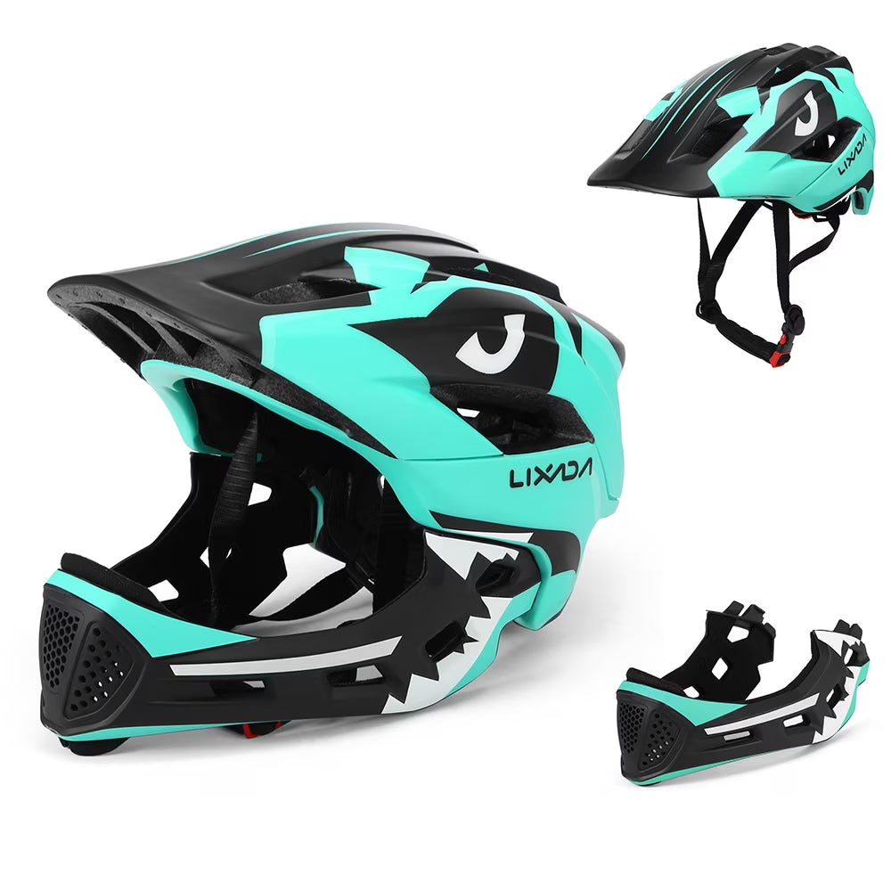 Kids Detachable Full Face Helmet for Cycling Skateboarding Roller Skating B503450