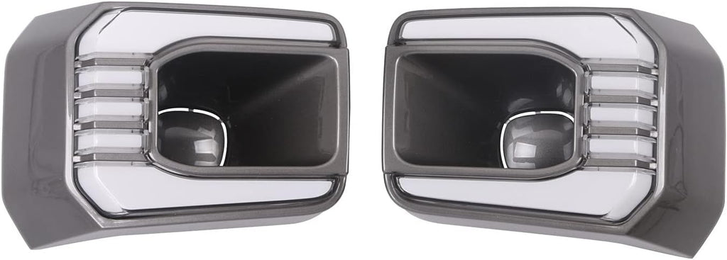LED Daytime Running Light 6000K Front Bumper DRL Turn Signals J61138