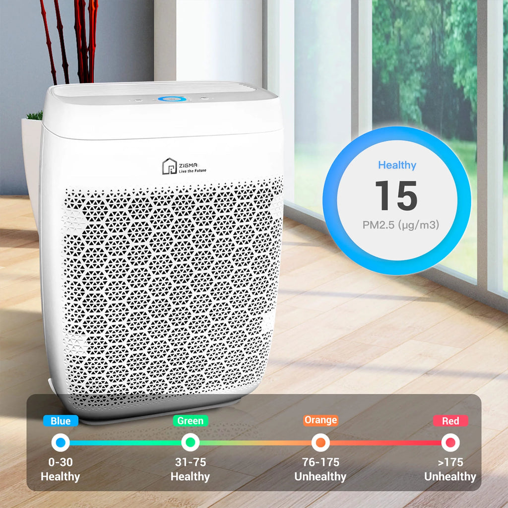 White Smart 5-in1 HEPA Air Purifier Z57327