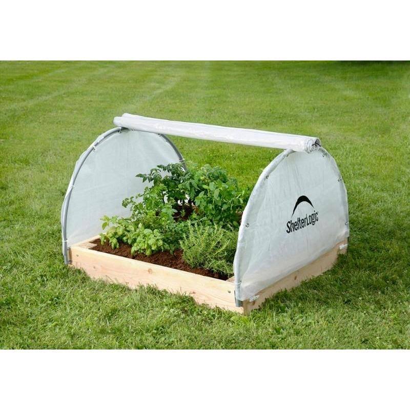 Round Raised Bed Greenhouse with Fully Closable Cover Z7798