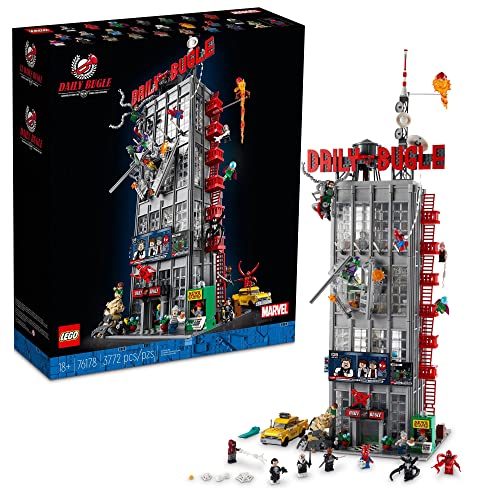 LEGO Marvel Spider-Man Daily Bugle Newspaper Office 76178 Building Set with 25 Minifigures J520