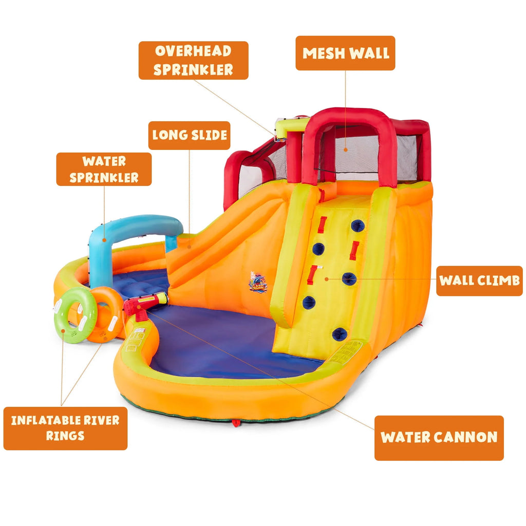 Inflatable Outdoor Water Park Slide & Pool L7776
