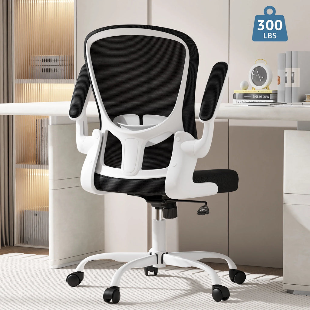Ergonomic Office Chair with Lumbar Support and Adjustable Height Q5961