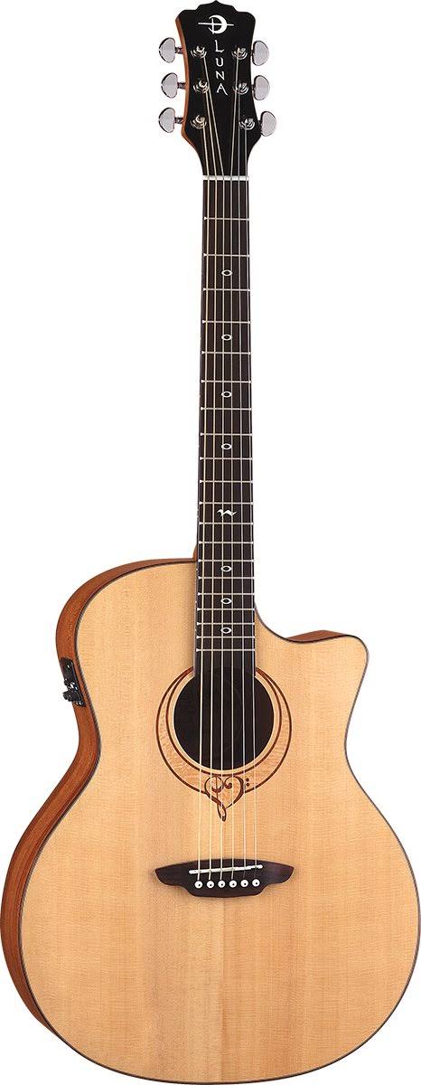 Grand Concert Acoustic Electric Guitar H42936
