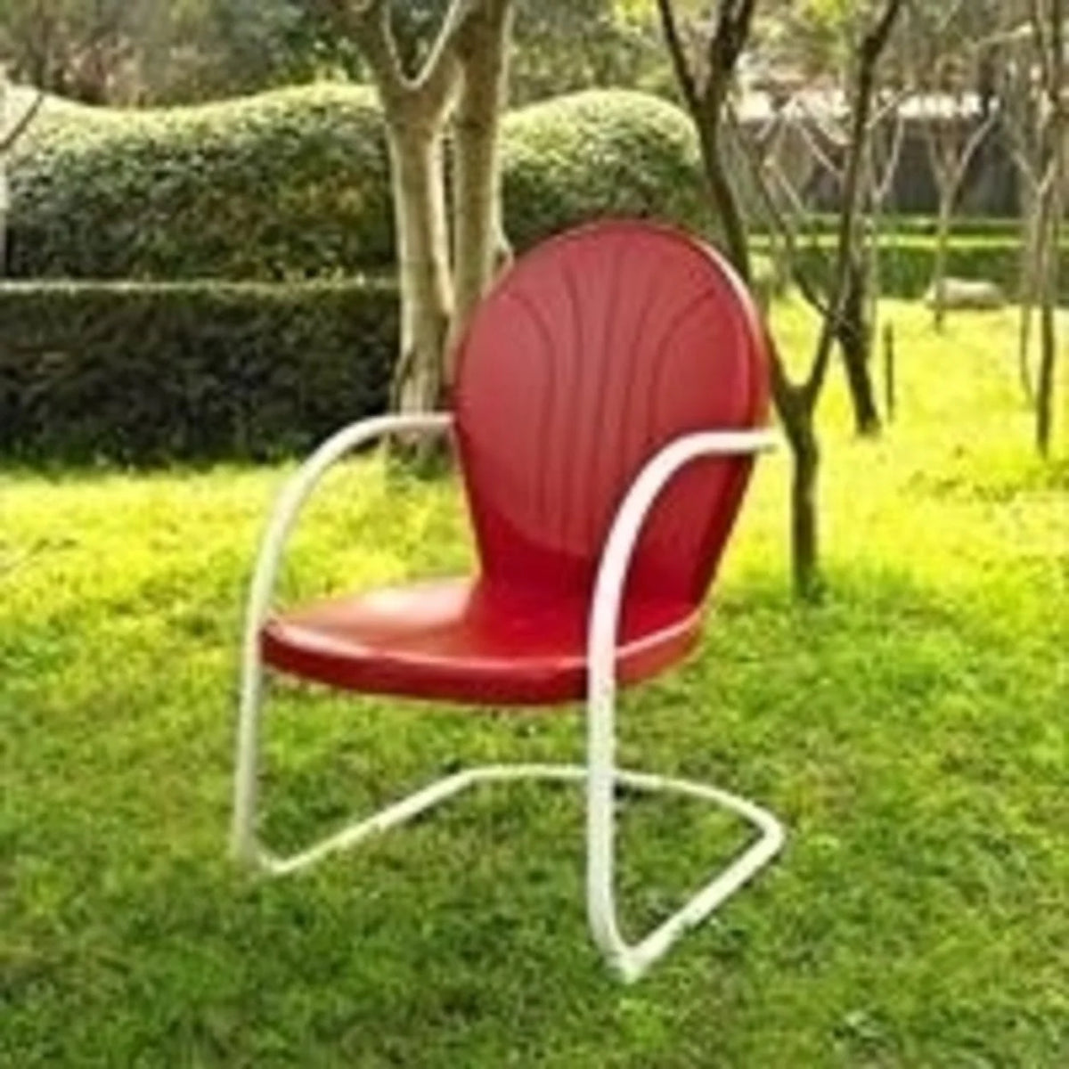 Aqua Metal Outdoor Patio Chair Y86497