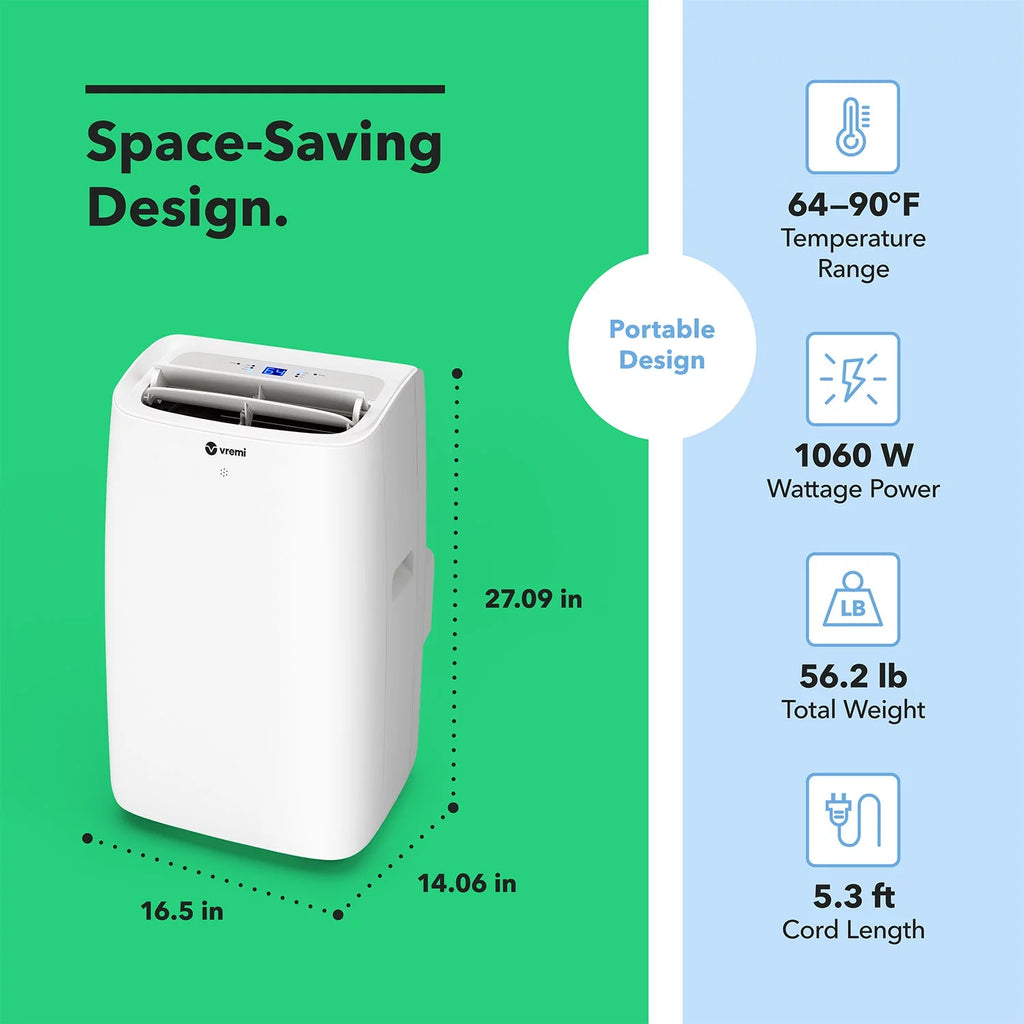 12000 BTU Portable Air Conditioner W9378