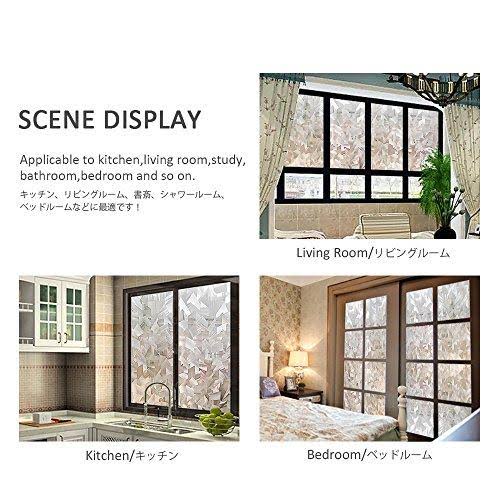 3D Ecology Static Decoration Window Film Glass Stickers, 35.4x78.7 J651602