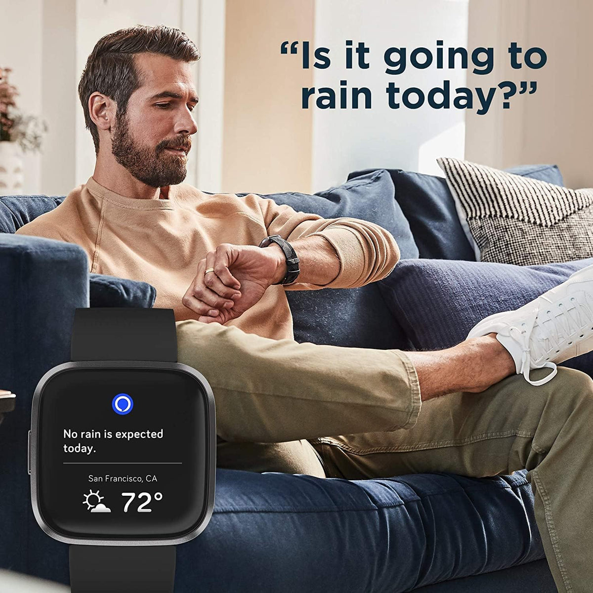 Black/Carbon Smartwatch with Heart Rate S93561
