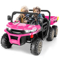 24 V 4WD 2 Seater 6-Wheel Ride on Dump Truck Car with Remote Control R148