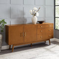 Mid Century 3-Drawer and 2-Door Sideboard S378