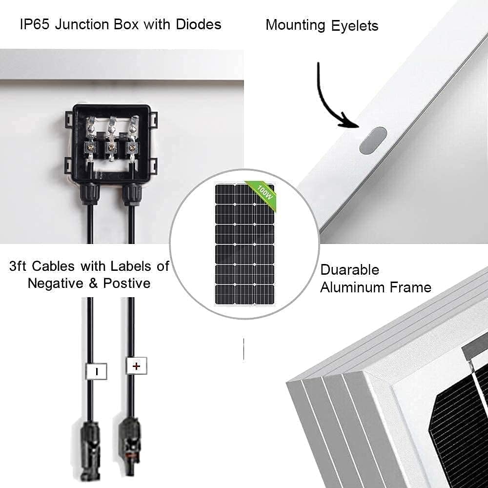 12V Solar Well Pump Kit with 120W Solar Panel and 10Ah Battery V43447